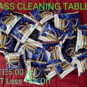GLASS CLEANING TABLETS (CHINA)