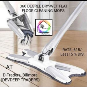 360 DEGREE DRY-WET TWISTED SQUEEZING MOPS