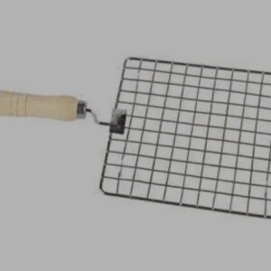 BARBECUE GRILLS WITH WOODEN HANDLE OR SS ROASTER PAPAD JALI.