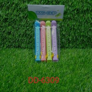 4PCS FOOD SEALING CLIPS FOR RESEALING THE USED FOOD PACKAGES.