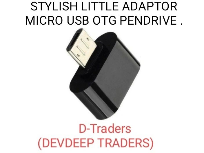 STYLISH LITTLE ADAPTOR MICRO USB OTG PENDRIVE .