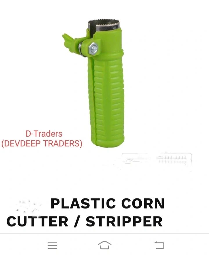 PLASTIC CORN CUTTER STRIPPER WITH STAINLESS STEEL BLADES