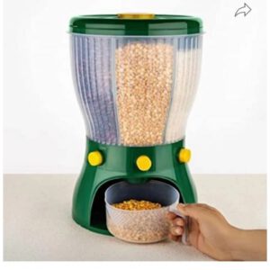 4 IN 1 ROTATING AIRTIGHT CEREAL RICE DISPENSERS